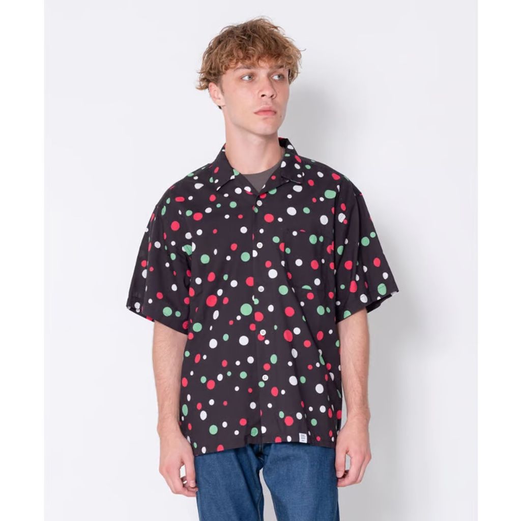 BEDWIN & THE HEARTBREAKERS S/S OPEN COLLAR ALOHA SHIRT "ROGERS"