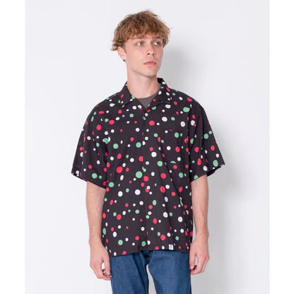 BEDWIN & THE HEARTBREAKERS S/S OPEN COLLAR ALOHA SHIRT "ROGERS"
