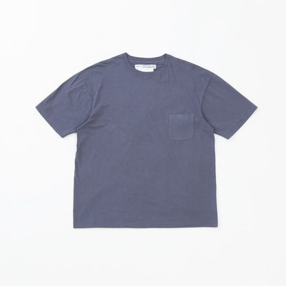 YAECA T Compact Fit Densely Knit T-Shirt with Pocket