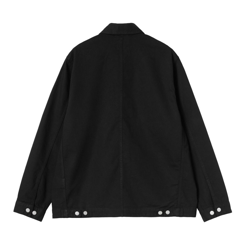 CARHARTT WIP  DREWE CHORE COAT - Black (rinsed)