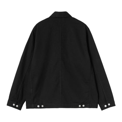 CARHARTT WIP  DREWE CHORE COAT - Black (rinsed)