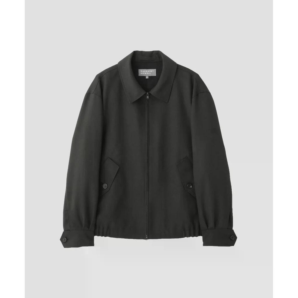 MARGARET HOWELL DOUBLE TWISTED WOOL BLOUSON