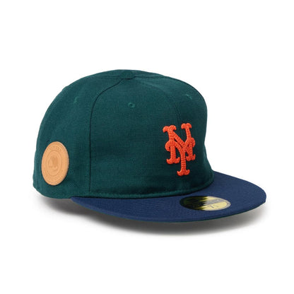 NEW ERA 59FIFTY Direction by Takayuki Ohashi Dog Patch ニューヨーク・メッツ ダークグリーン | アウトドア