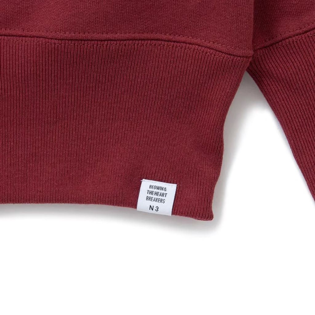 BEDWIN & THE HEARTBREAKERS L/S PRINTED C-NECK SWEAT "MAY"