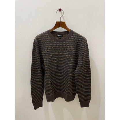 A.P.C  WOOL CREW NECK KNIT