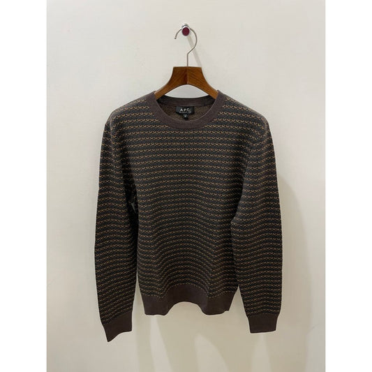 A.P.C  WOOL CREW NECK KNIT
