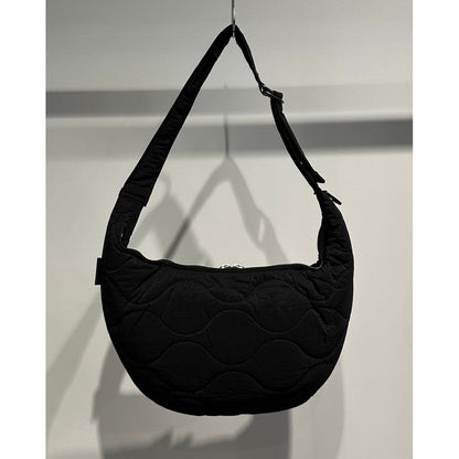 COMME des GARCONS HOMME NYLON RIPSTOP QUILTING BAG（BLACK）