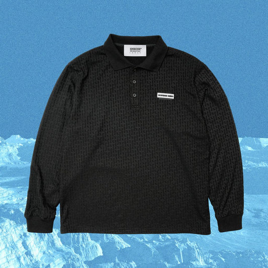 HOMBRENINO JACQUARD L/S POLO