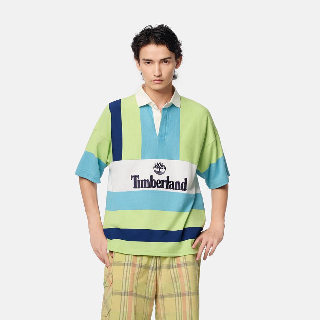 Timberland  TOKYO DESIGN COLLECTIVE オールジェンダー 半袖 ラグビー シャツ