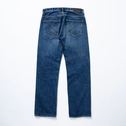 RATS INDIGO CRASH DENIM PANTS