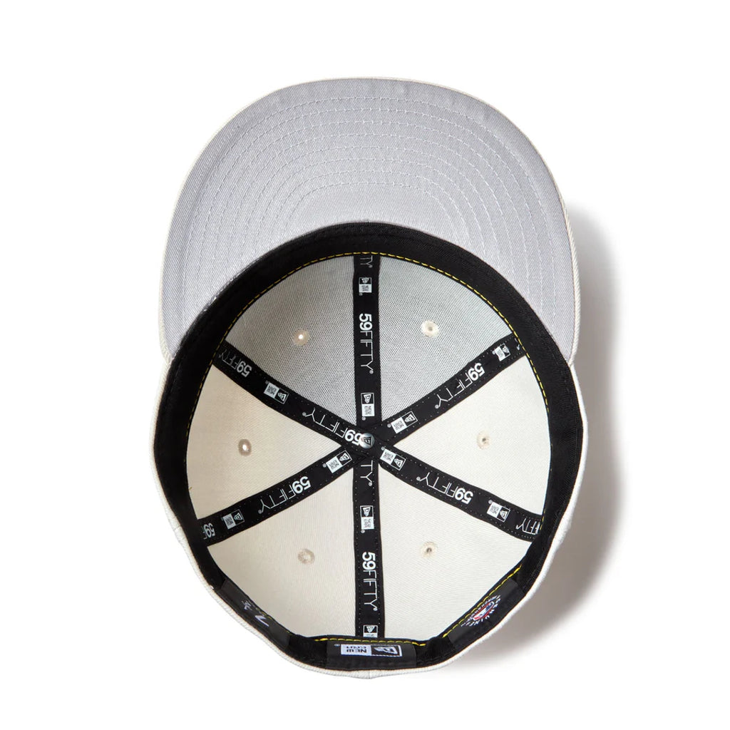 NEW ERA  59FIFTY Powered by GORO NAKATSUGAWA(min-nano) ニューヨーク・ヤンキース サンディーリネン ストーンバイザー