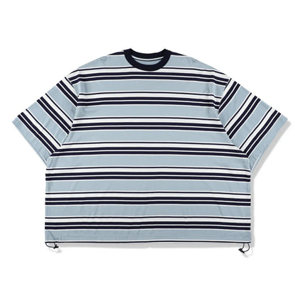 is-ness BALLOON BORDER T-SHIRT