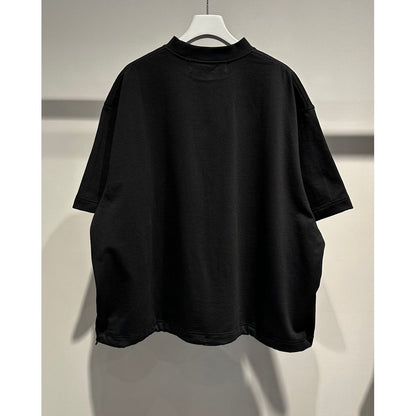 【MADE IN JAPAN】LINEAGE BALLON SOLID TEE（SUPER BLACK）