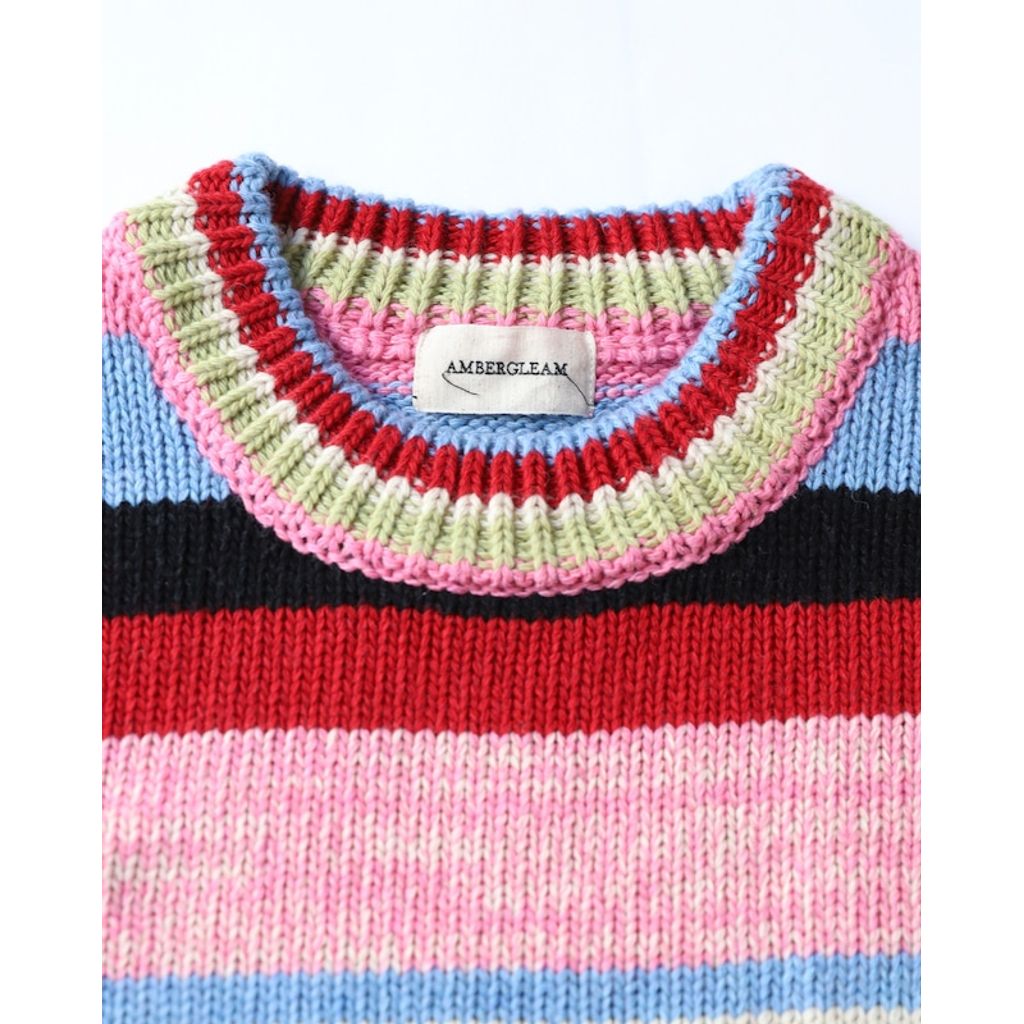 AMBERGLEAM  Rainbow Wool Sweater