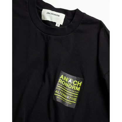 ANACHRONORM STICKER MOTIF PRINTED S/S T-S