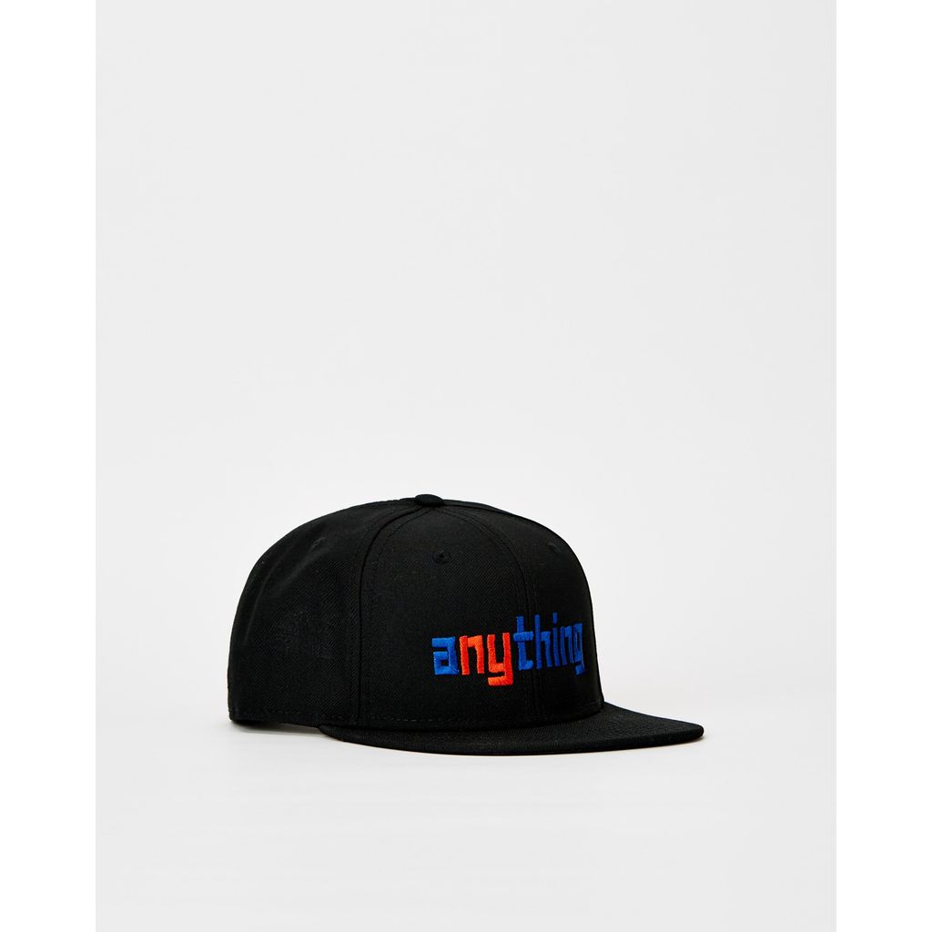 aNYthing Anything Flat Brim Logo Hat - Black