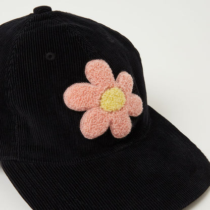 NICK GEAR Flower Chenille corduroy Cap