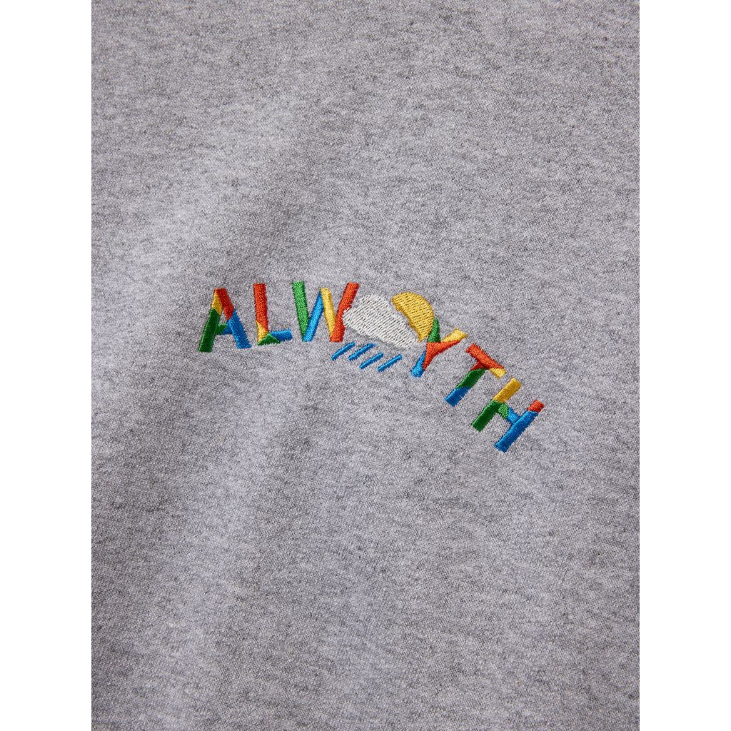 Alwayth "Multi-colored embroidery Hoodie”