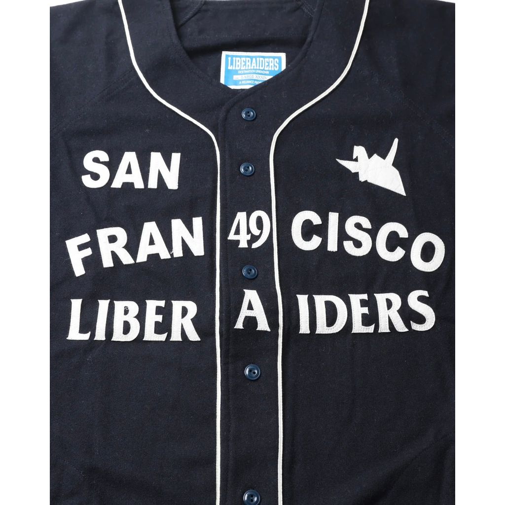 Liberaiders FLANNEL BASEBALL SHIRT