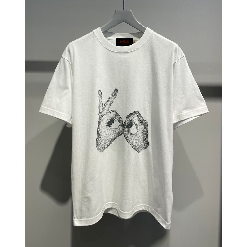 VOO × LINEAGE CORE SP ACHIVE LOGO TEE（WHITE）