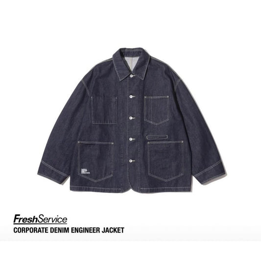 FreshSevice "CORPORATE DENIM ENGINEER JACKET"