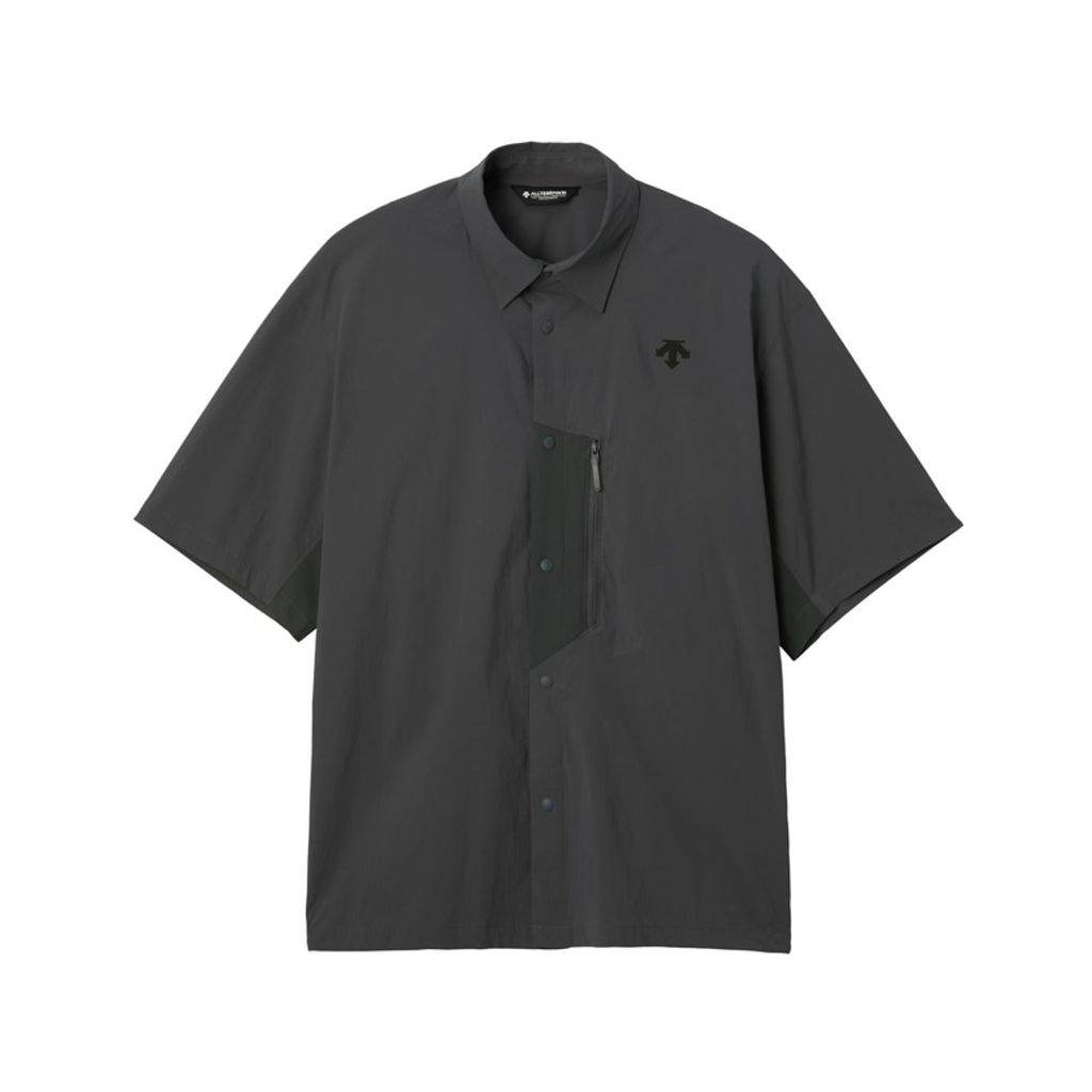 DESCENTE ALLTERRAIN 81 WIND SHELL H/S SHIRT PB