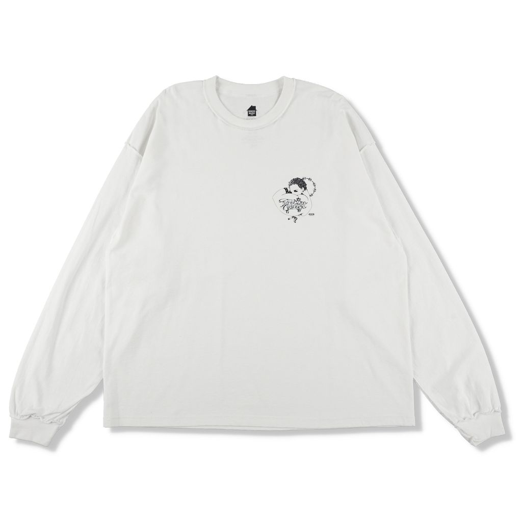 ISNESS MUSIC PARADISE GARAGE LS T-SHIRT (LEFT CHEST)