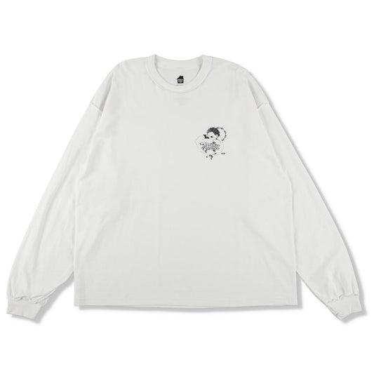 ISNESS MUSIC PARADISE GARAGE LS T-SHIRT (LEFT CHEST)