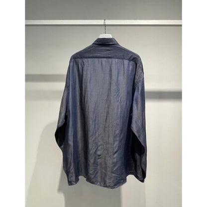 PORTER CLASSIC ROLL UP SOFT CUPRO SHIRT
