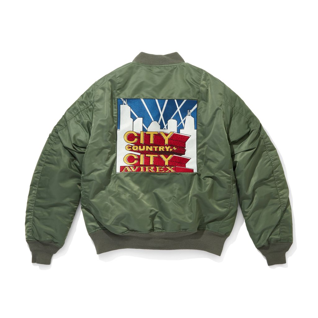 CITY COUNTRY CITY x AVIREX_MA-1