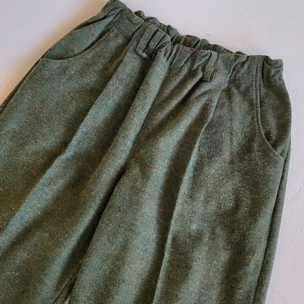 VOO COLNEP EZ SLACKS - Dk.GREEN