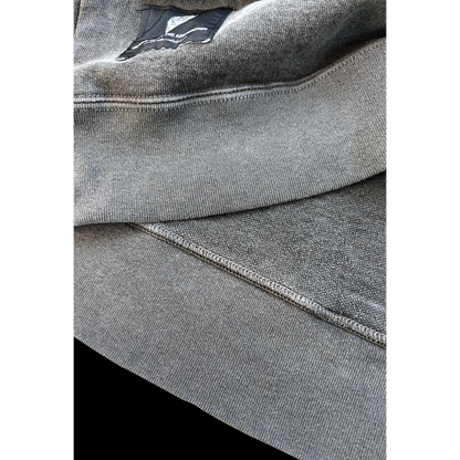 TALKING ABOUT THE ABSTRACTION OVER DYE PRINT RAGLAN TEE