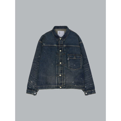 New Manual #001 T-BACK DENIM JACKET