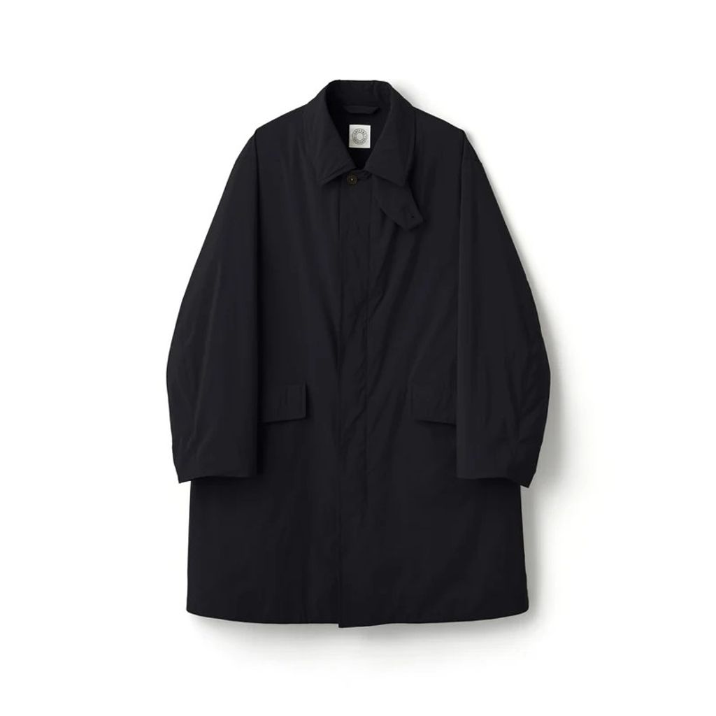 ORCIVAL Men's Split Fiber Twill Soutien Collar Coat