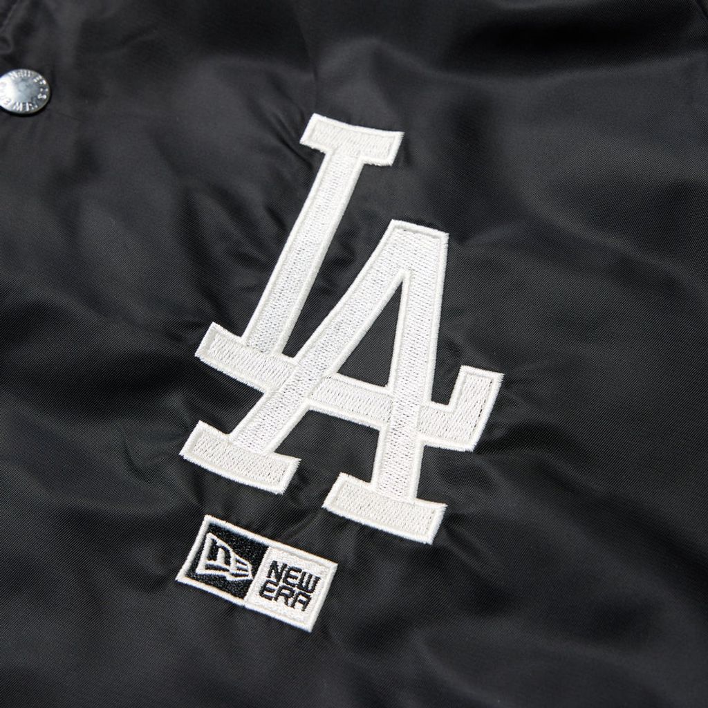 NEW ERA ナイロン バーシティージャケット ロサンゼルス・ドジャース ブラック