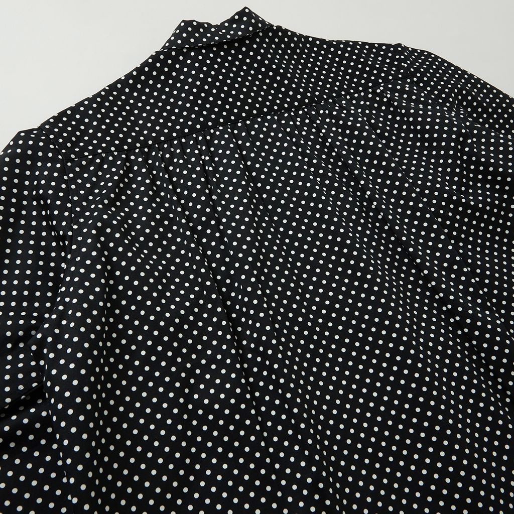 NICK GEAR Dot Gather shirt