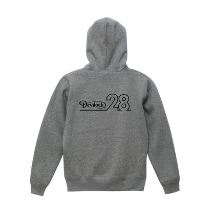 DEVILOCK 28thダイムラーロゴ HOODIE