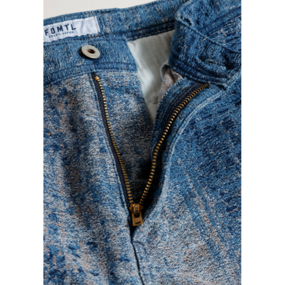 FDMTL BORO JAQUARD WIDE PANTS 3YR WASH