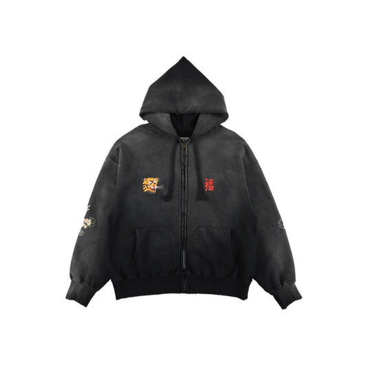 BOW WOW VIETNAM ZIP HOODIE AGED
