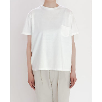 YAECA STOCK  Short Sleeve Tubular T-shirts With Pocket