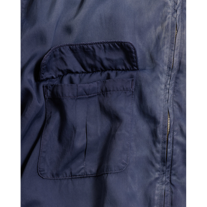 ANACHRONORM RAYON DRIZZLER JACKET NAVY