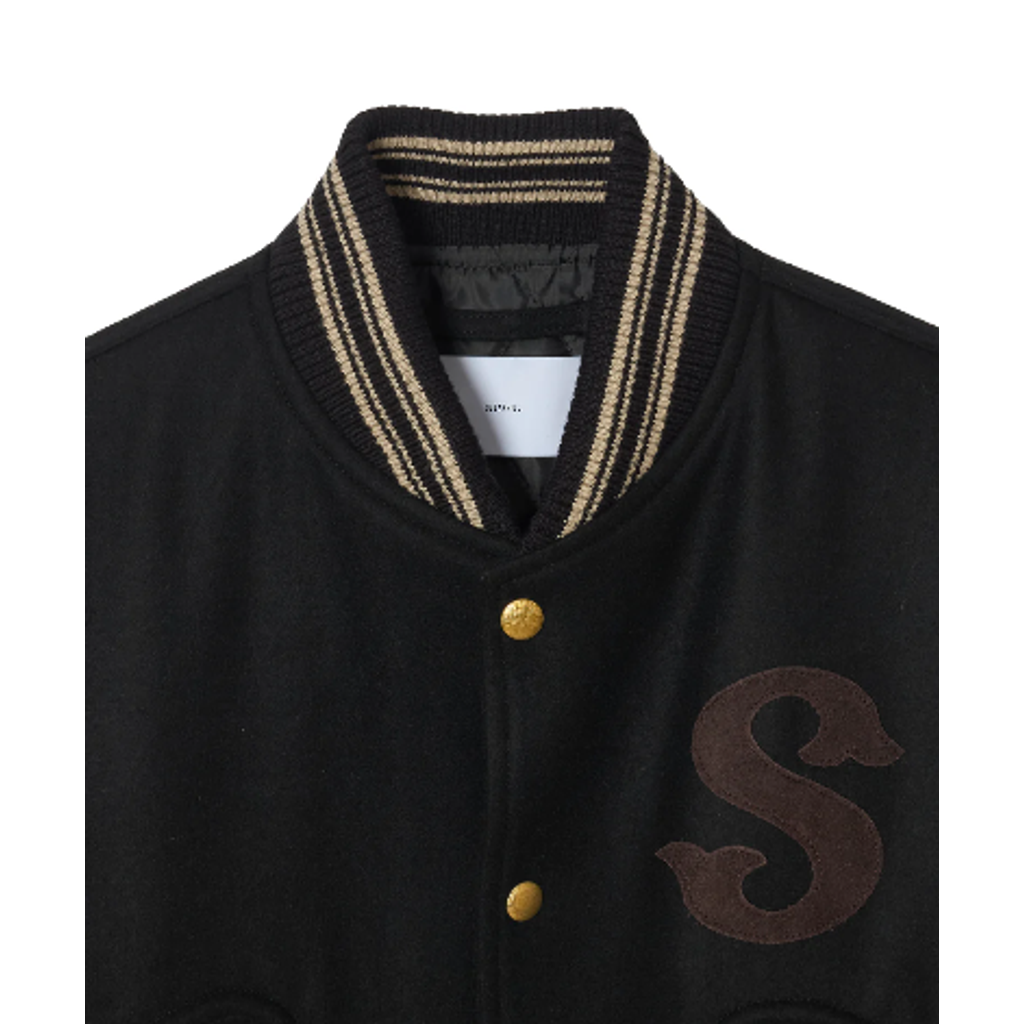 SUGARHILL LEATHER STUDIUM JACKET