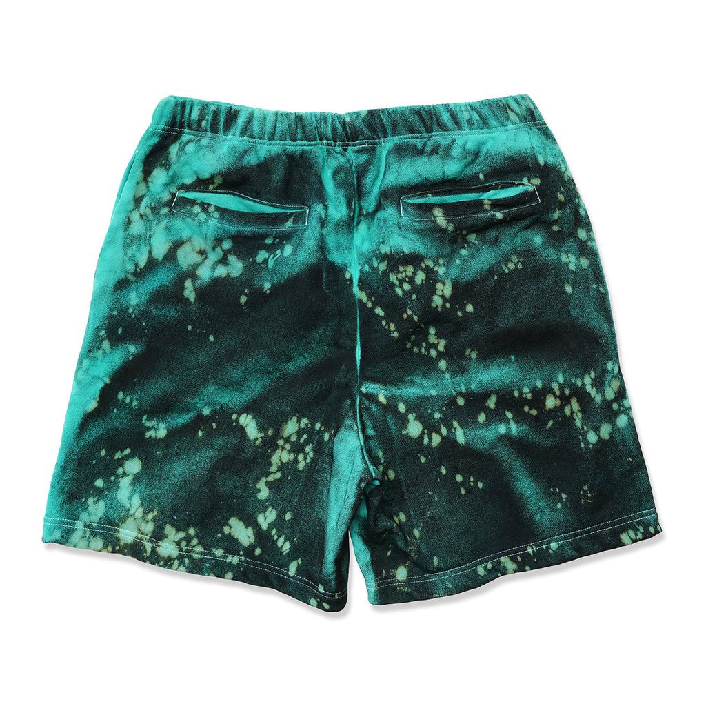 HOMBRENINO TIE DYE SWEAT SHORTS