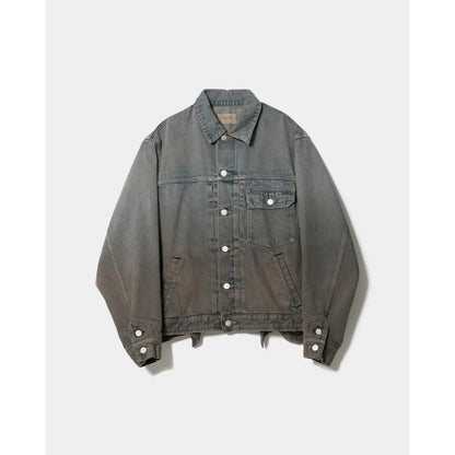 beautiful people double-end selvedge denim blouson gradation