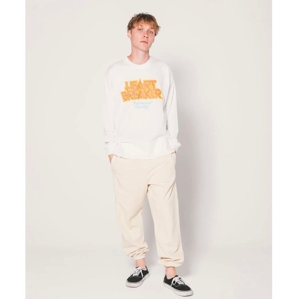 BEDWIN & THE HEARTBREAKERS L/S PRINTED TEE "EDDIE"
