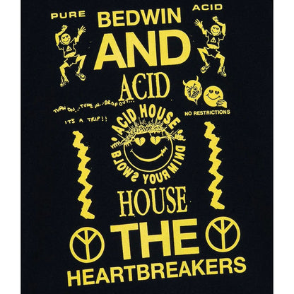 BEDWIN & THE HEARTBREAKERS S/S PRINTED TEE "Acid House"