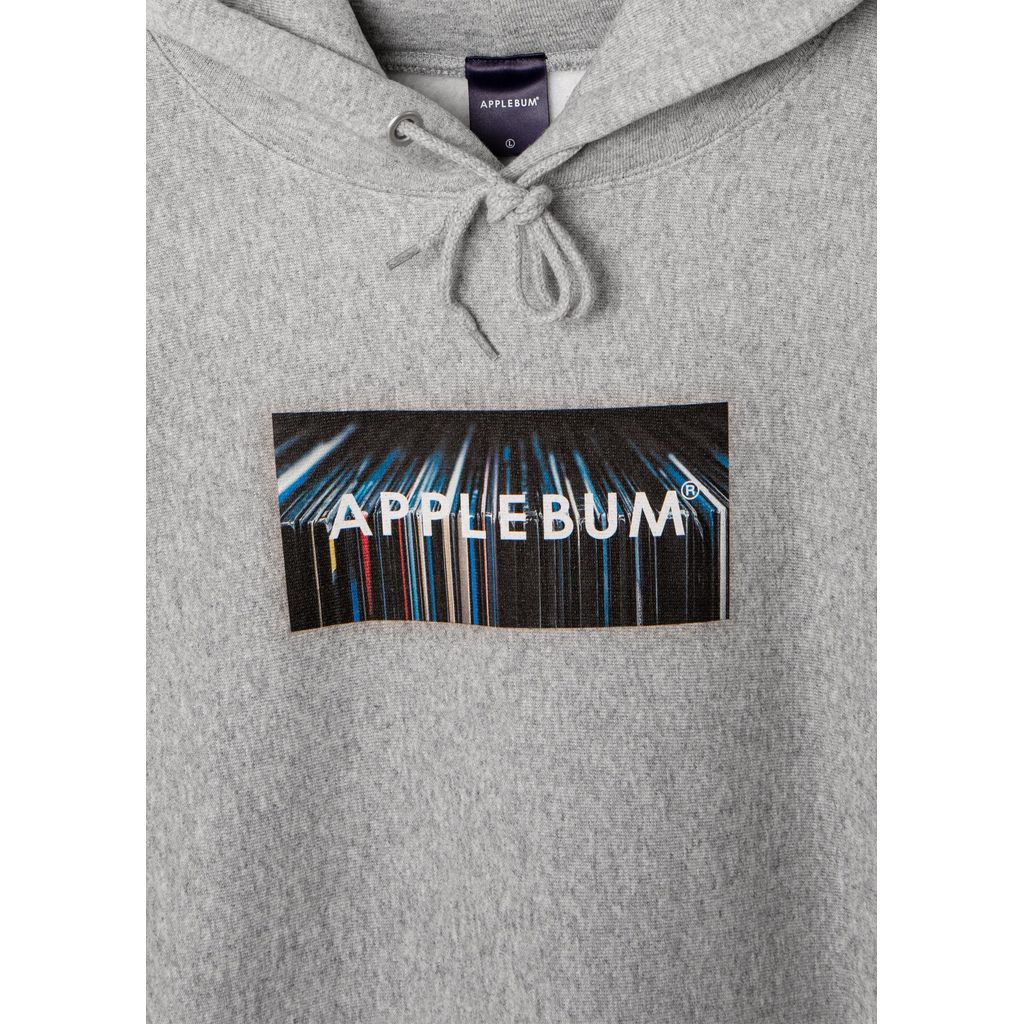 APPLEBUM Vinyl Box Logo Sweat Parka