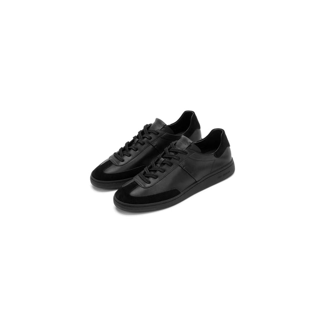 FOOT INDUSTRY GAT OP LEATHER, ESSENTIALS BLACK