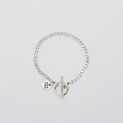 XOLO JEWELRY  Basic Link Bracelet 4mm 19cm
