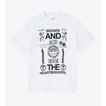 BEDWIN & THE HEARTBREAKERS S/S PRINTED TEE "Acid House"